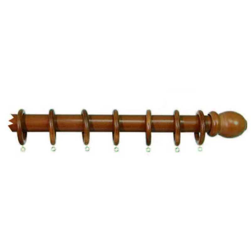 Bastone In Legno Senza Supporti Ø Mm.35 Olmo - cm.300