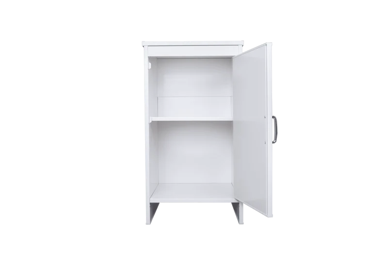 Base Multiuso Negrari 45x50 cm in PVC - Mobiletto con Ripiano Interno e Schienale