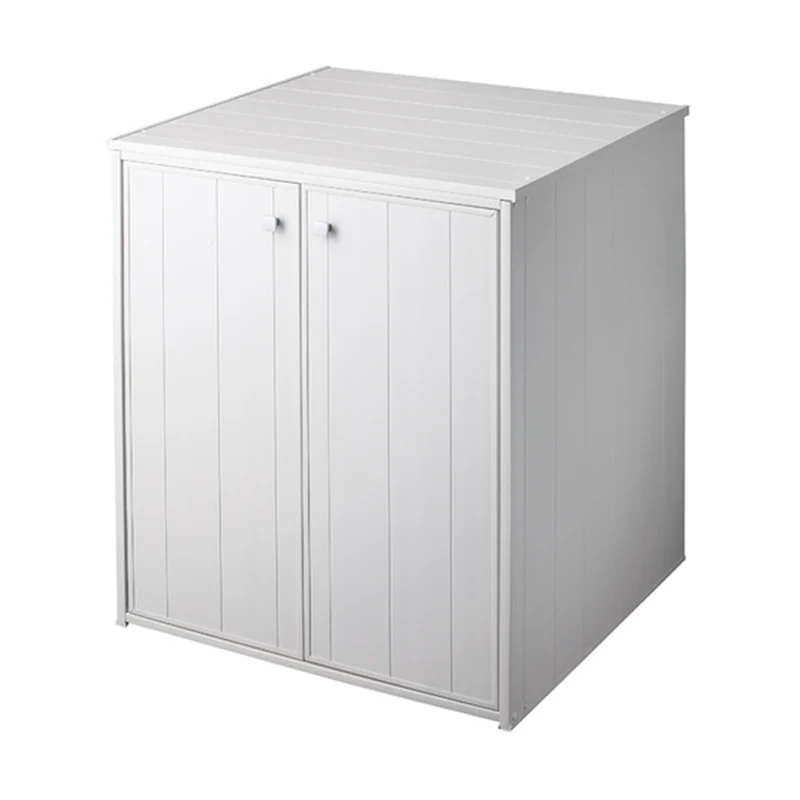 Mobile Coprilavatrice XXL Negrari 77x71x94 cm - Armadio in Resina PVC per Lavatrice