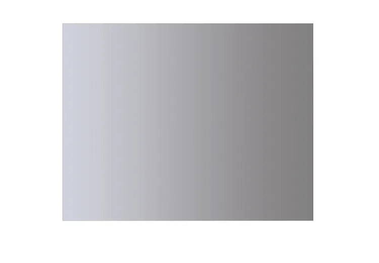 Specchio da Bagno Reversibile Negrari 45x60 cm - Installazione Orizzontale o Verticale