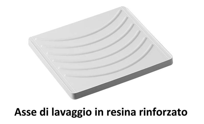 Mobile Lavatoio Negrari ECO 45x50 cm - in Nobilitato Idrofugo con Asse Lavaggio
