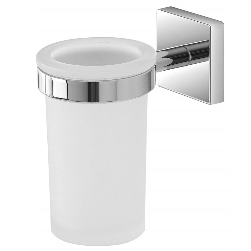 Portaspazzolino Cromo Serie Easy Brand