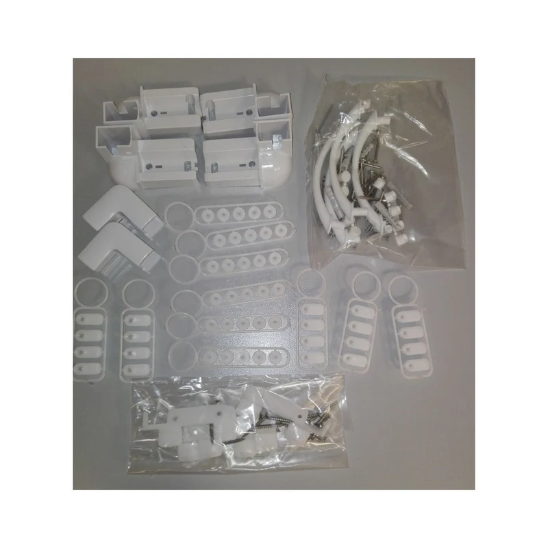 Accessori per box doccia a soffietto - Universali e resistenti - 5pz