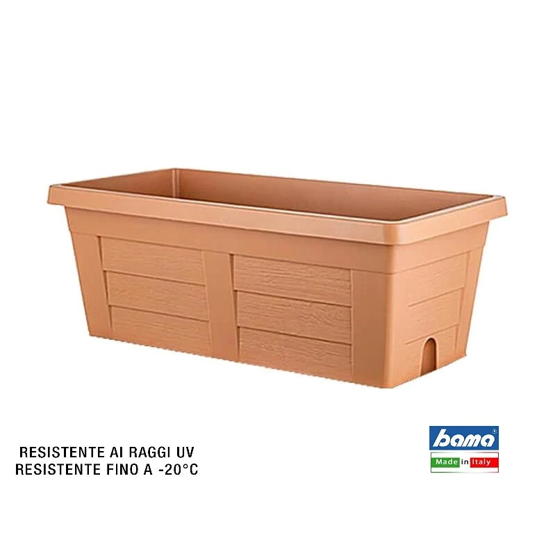 Fioriera 100 Maxi Legno Cotto 31190 Bama