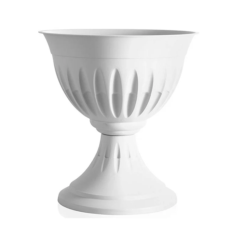 Vaso Calice Alba Bianco Cm33xh35 31892 Bama