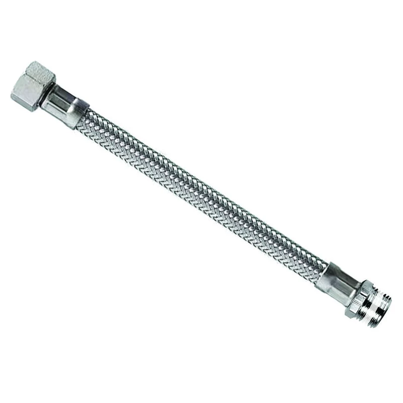 Flessibile Inox Parigi M1/2 - F1/2 "Flexcore" - M 1/2" F 1/2" cm.50 - 5 pz