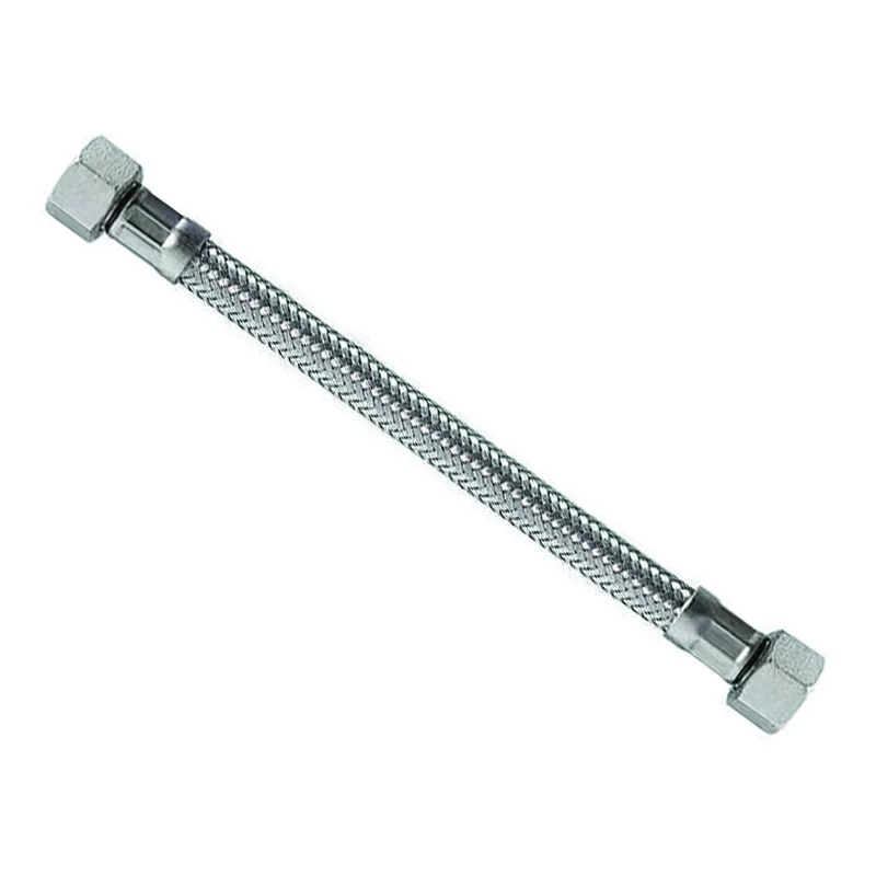 Flessibile Inox Parigi F1/2 - F1/2 "Flexcore" - F 1/2" F 1/2" cm.25 - 5 pz