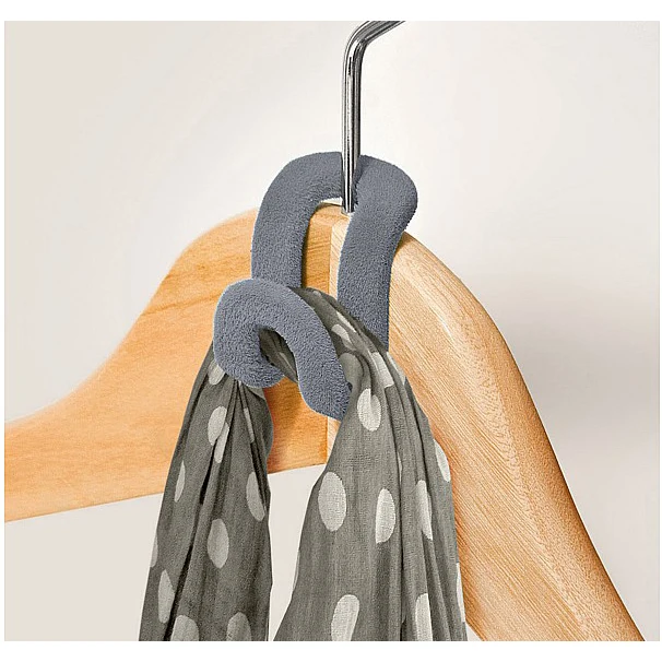 Set 8 Ganci Appendiabito Living 903430 Domopack