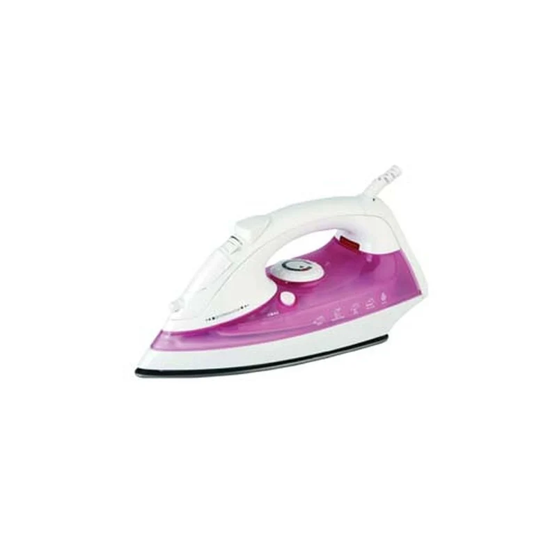 Ferro da stiro a vapore regolabile pink 1800w
