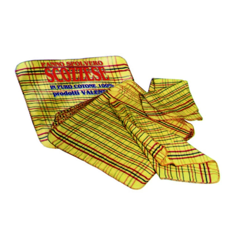 Panno spolvero scozzese - cm.51x51 - 24 pz