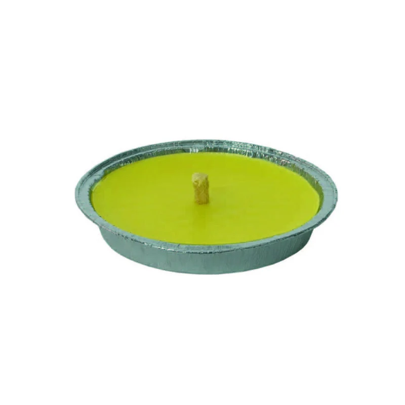 Citronella media in ciotola di alluminio - Ø cm.14x2,5h. - 36 pz