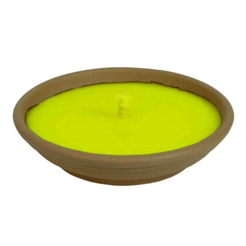 Citronella grande in ciotola di terracotta - Ø cm.16,5x2,5h. - 25 pz