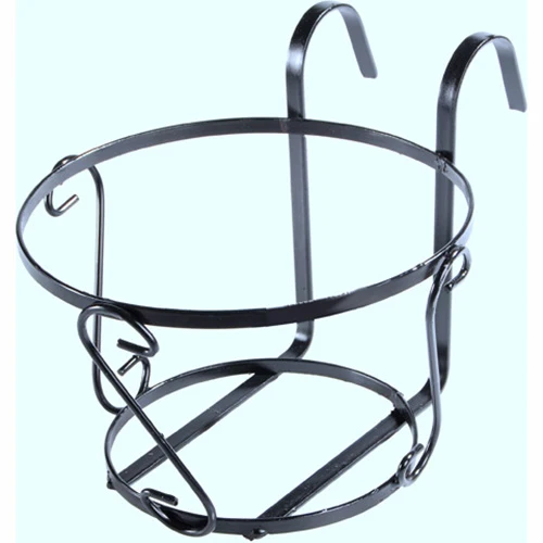 Balconiera Tonda In Ferro 22cm
