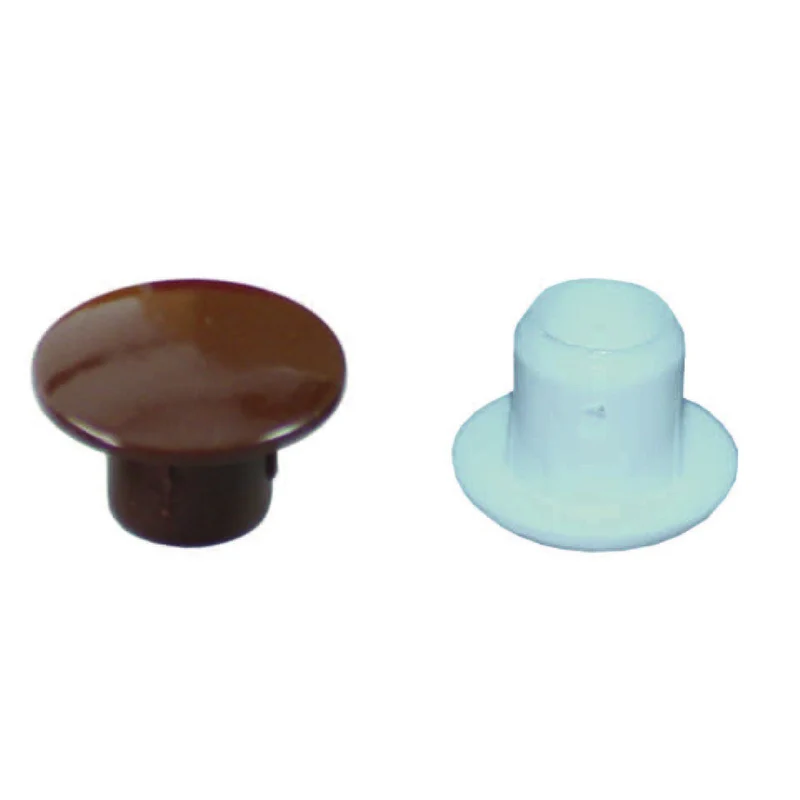 Copriforo In Plastica - ø mm.6 con testa ø mm.10 colore bianco - 2000 pz