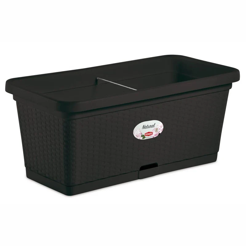 Fioriera Natural 80 Antracite 75352 Stefanplast