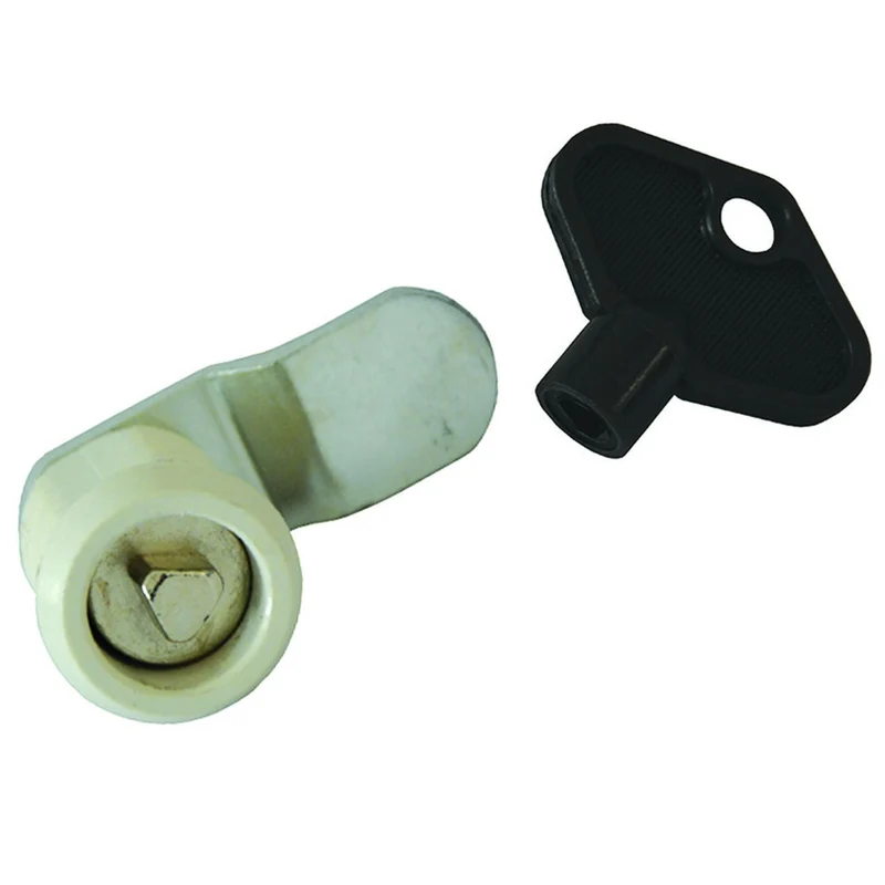 Cilindri a leva con triangolo per quadri elettrici - Ø mm.16 con chiave - 5 pz