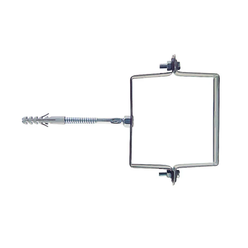 Collari Per Pluviali Quadri "Scp-V" - SCP-V mm.100x100 tassello ø mm.10 - 10 pz
