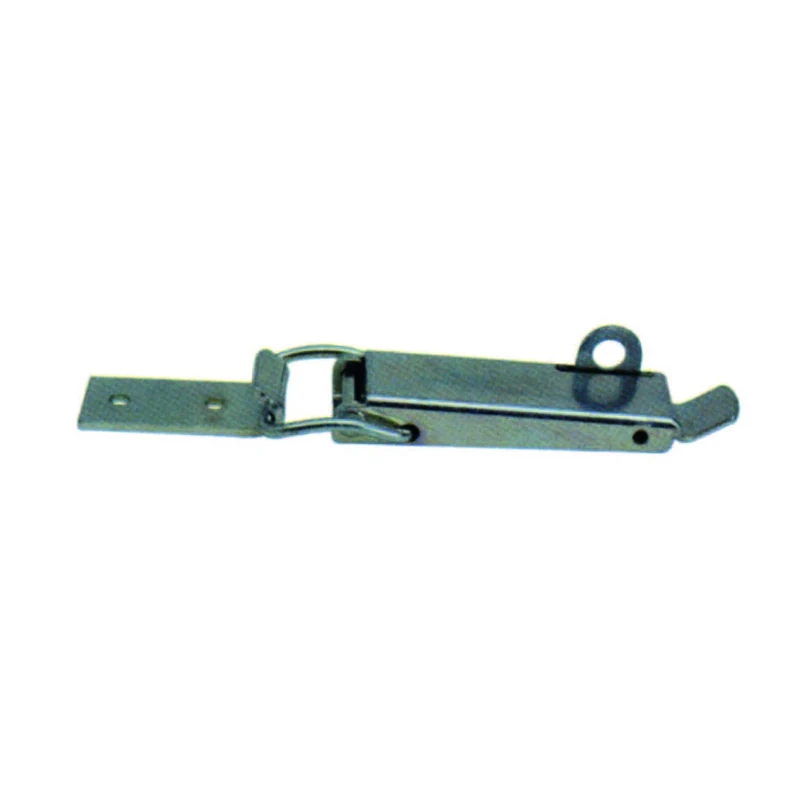 Chiusure a leva con portalucchetto ed incontro mm.140 - mm.140,5x34x12,5h. - 10 pz