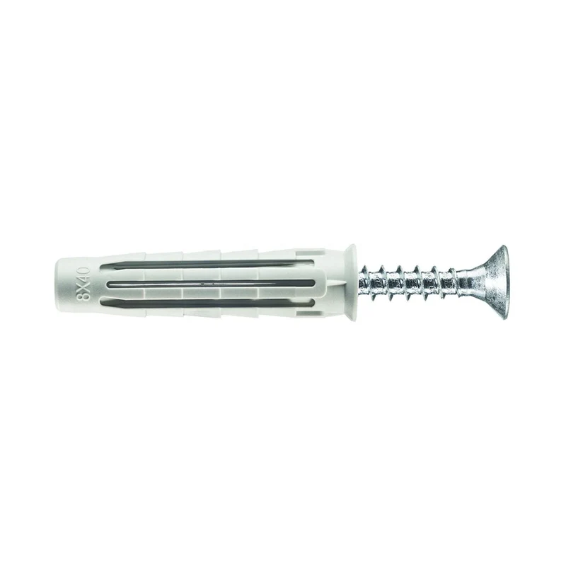 Tassello In Nylon Con Vite Tsp ø 5x25 mm - ELEMATIC - 100 pz