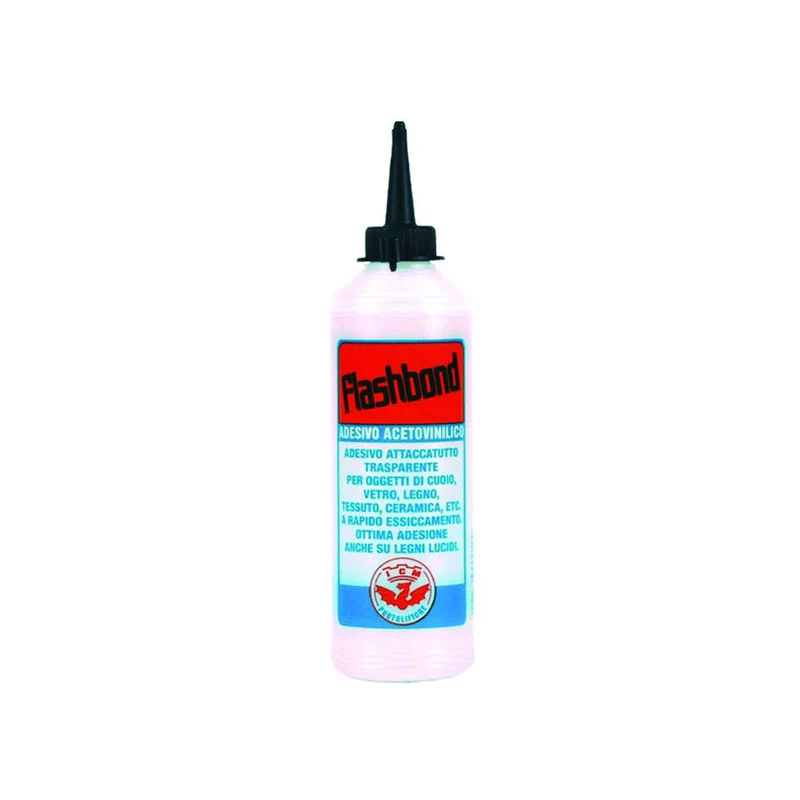 Colla Acetovinilica Super Traparente Flashbond - ml.125 - 5 pz