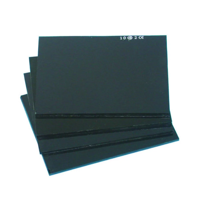 Vetri per maschere di protezione inattinici DIN11 - 75x98 mm - 10 pz