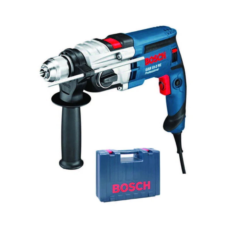 Trapano a percussione mandrino autoserrante 13 mm 2 velocità 850W - GSB 19-2 RE BOSCH