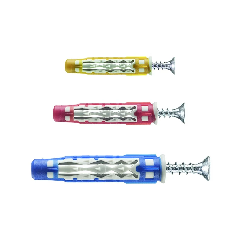 Tassello In Nylon Bi-Material ø 5x30 mm Con Vite Tsp Bluefix/Va - ELEMATIC - 100 pz