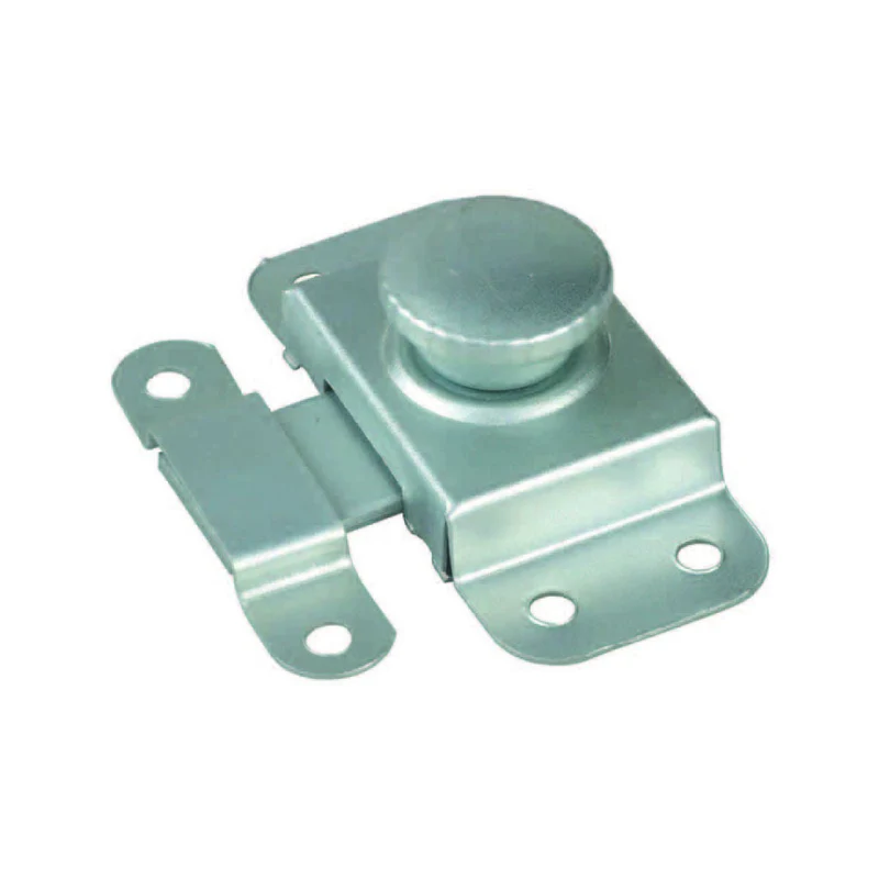 Targettes In Acciaio Zincato Con Incontro - 30x70 mm - 12 pz