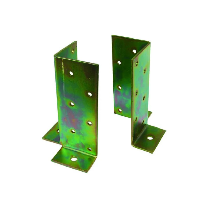Supporto a pavimento universale tipo pesante per travi - base 120x120x180h - angolo 70x70 - 10 pz
