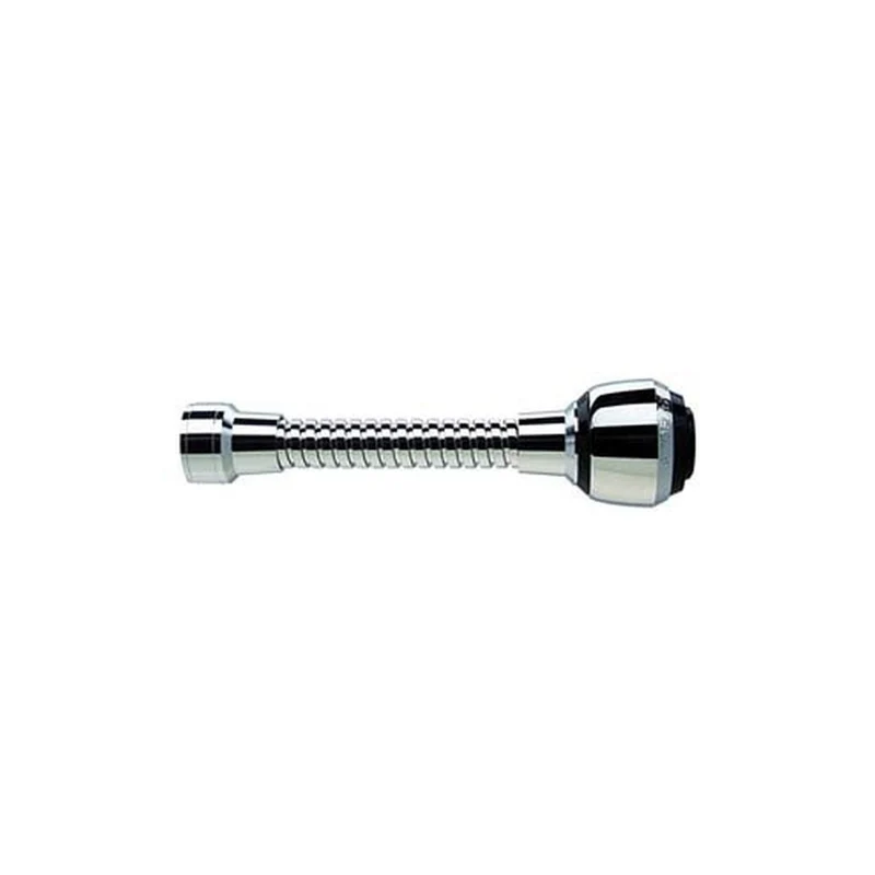 Rompigetto flessibile tipo lusso in ottone cromato cm.14 2510/s milady