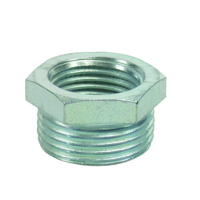Riduzione Esagonale Acciaio Zincato - F 1/2" M 1" - 10 pz