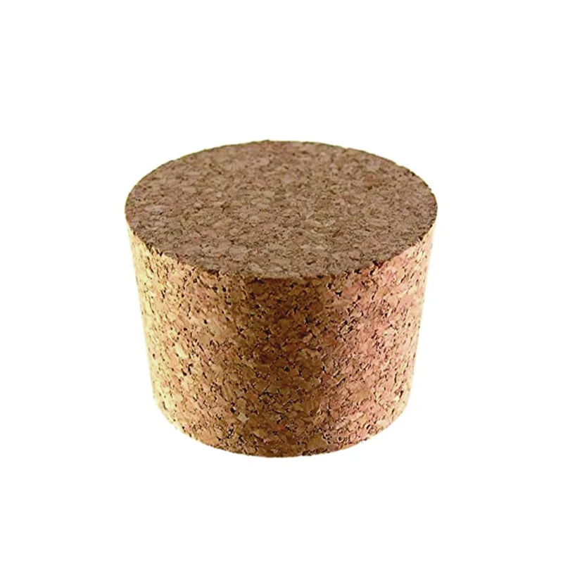 Tappo in sughero agglomerato per damigiane ø 60x55x35 mm - Bonde/Spine - 50 pz
