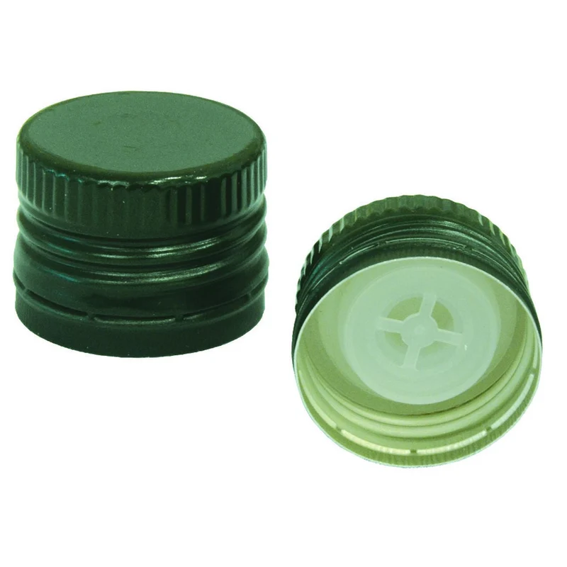 Tappo metallo per bottiglia marasca con versatore mm.31,5x24h - 100 pz