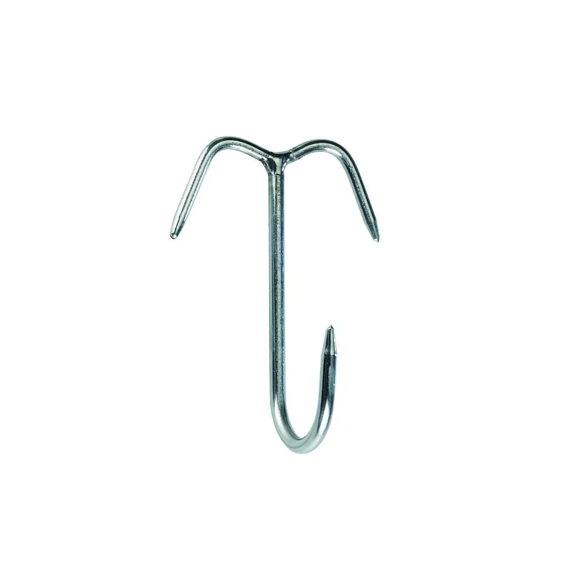 Gancio Acciaio Inox Ancora 3 Punte - ø mm.6x120 - 10 pz