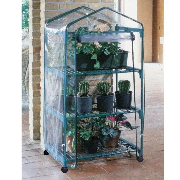 Serra rapida con ruote 3 ripiani - cm.70x50x130h
