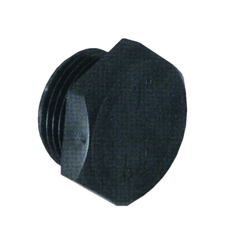 Tappo Filettato Maschio in Polipropilene - M 1/2" - PP - 50 pz
