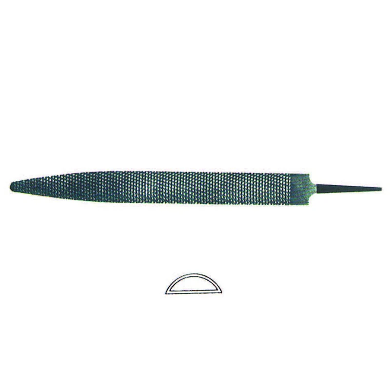 Raspe Mezze Tonde 8" 200 mm Taglio Bastardo - Set 6 pz