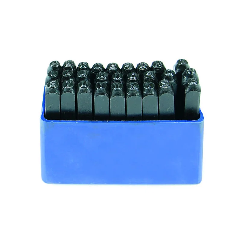 Punzoni In Acciaio Serie 27 Lettere - mm.6 - DOC UTENSILI