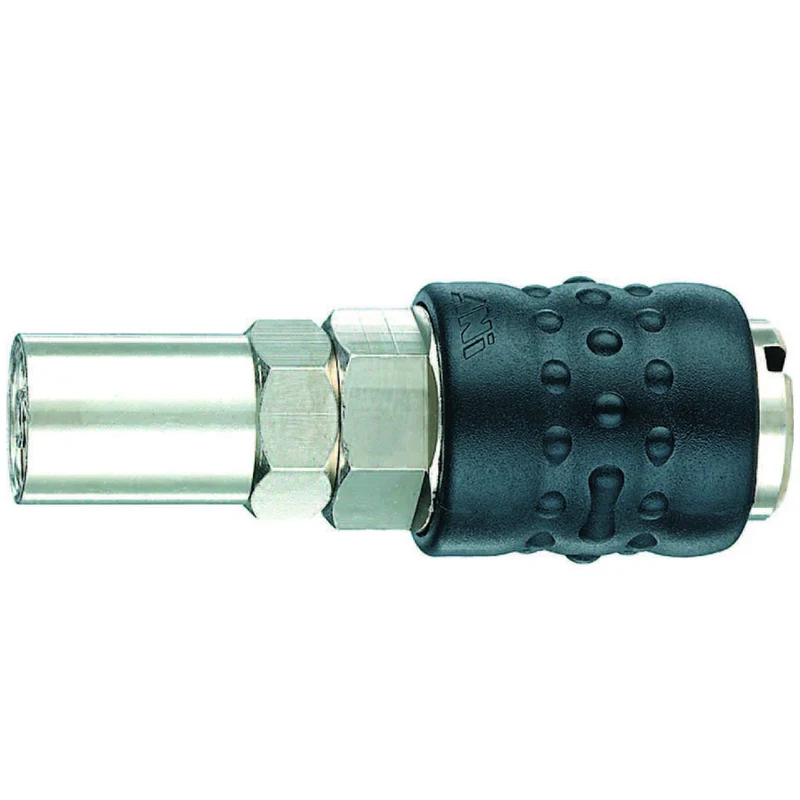 Rubinetto Rapido Universale Con Mascherina Portagomma - per tubo ø mm.8X17 art.16/B - 5 pz