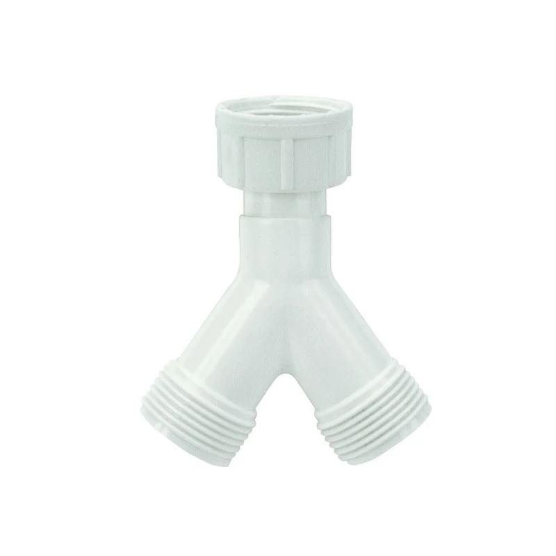 Raccordo a y per tubi carico lavatrice - f 3/4 x m 3/4 x m 3/4 - 10 pz