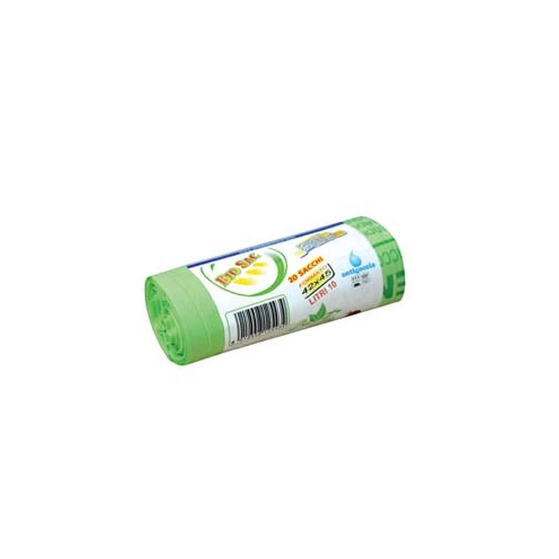Sacchi pattumiera biodegradabili e compostabili
