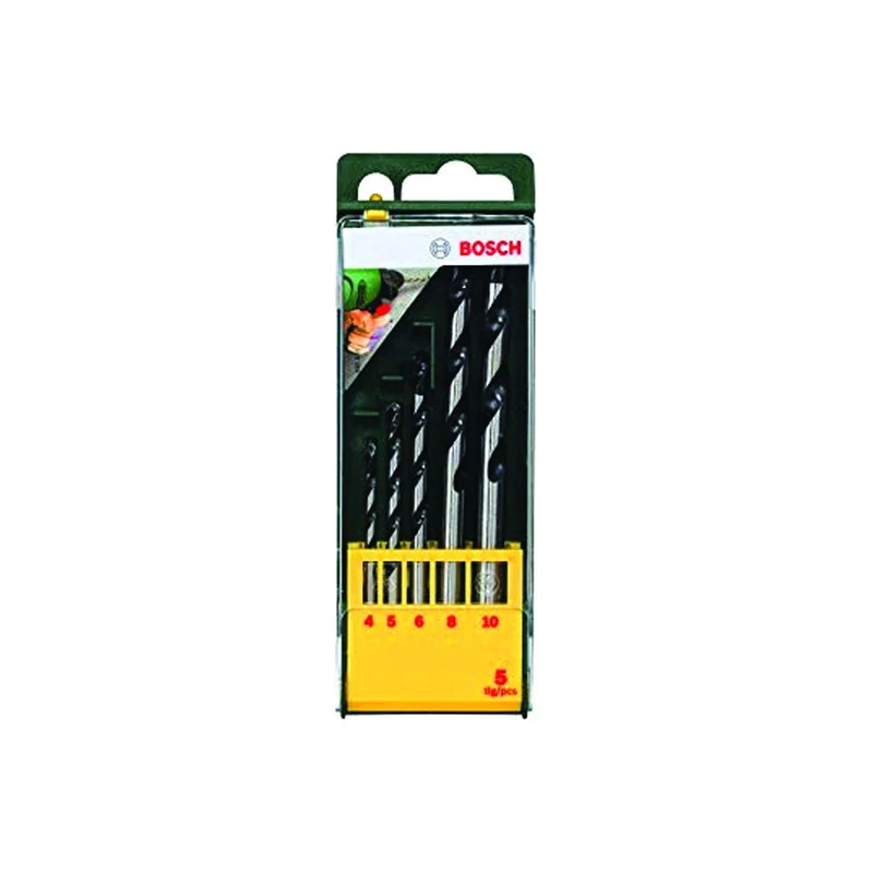 Punte per calcestruzzo BOSCH in set da 5 pezzi - Alta qualità e precisione - 5pz