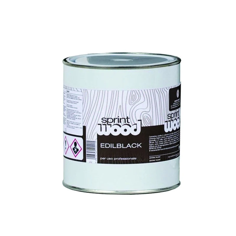 Catramina edilblack - ml.750 nero - 12 pz
