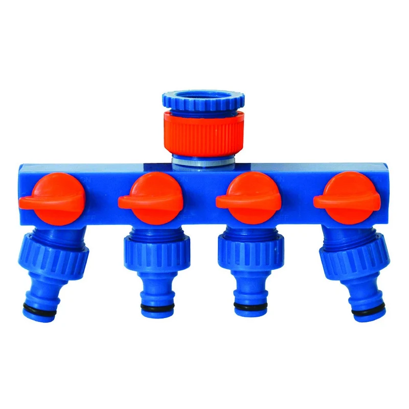 Presa Rubinetto 4 Uscite - Dimensioni 17,5x6,5x10,5 cm - Peso 155 gr - IL CAMPO