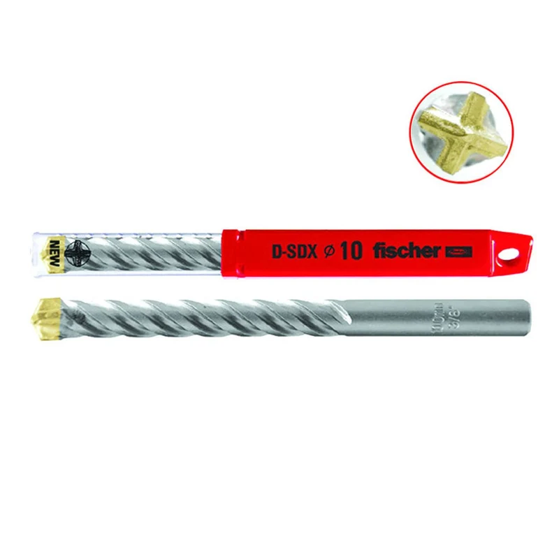 Punte D-Sdx Per Muratura E Calcestruzzo ø 5x85 mm - FISCHER - 10 bl