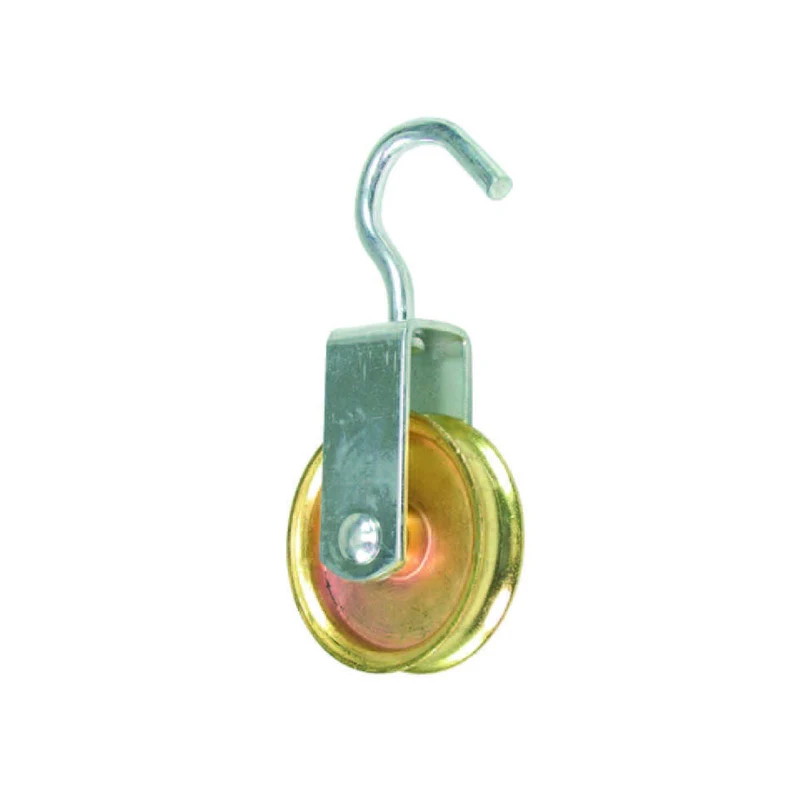 Carrucola Con Gancio Ruota Ottonata - ø mm.25x11 - 20 pz