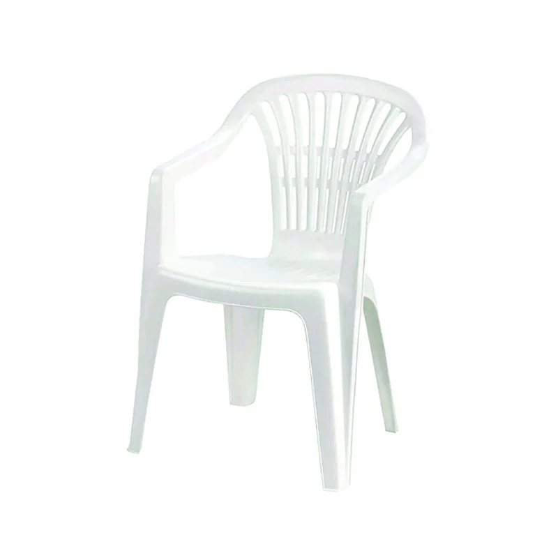 Poltrona da Giardino Bianca "Lyra" - 56x57x80h - Peso 2,75 kg