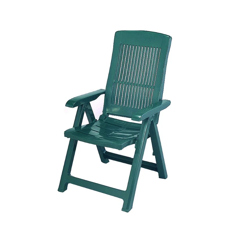 Poltrona Da Giardino "Tampa" Verde - 60x61x109h - Leggera e Resistente - 6kg