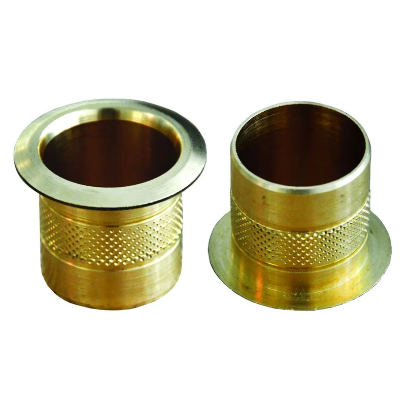 Pozzetti in ottone per aste - Ø 22 mm - Confezione 10 pz