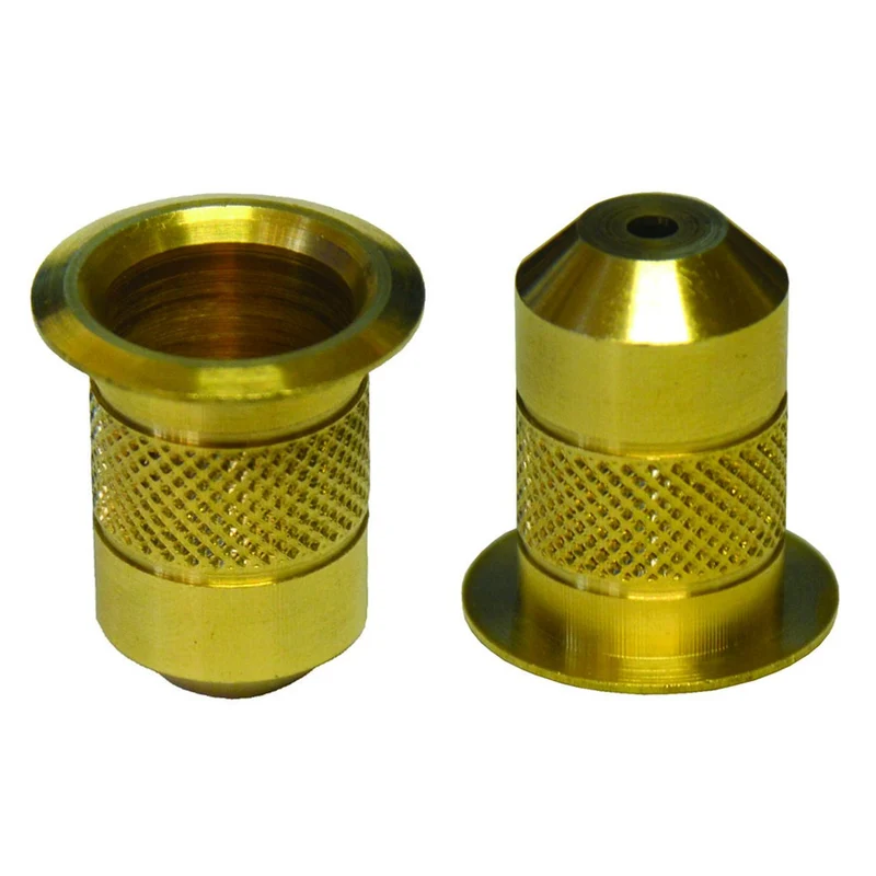 Pozzetti in ottone per aste - Ø 14 mm - Confezione 10 pz